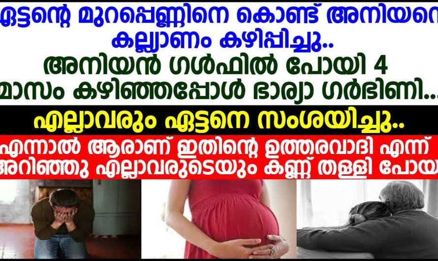 എല്ലാവരുടെയും കണ്ണ് തള്ളി പോയി ഗൾഫിലുള്ള അനിയന്റെ ഭാര്യയെ ഗർഭിണിയാക്കിയ ആളെ കണ്ടപ്പോൾ…