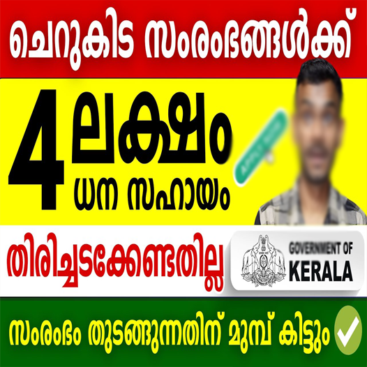 ഒരു നാനോ ബിസിനസ്സ് ആരംഭിക്കുന്നതിന് 4 ലക്ഷം രൂപ സൗജന്യമായി നേടൂ