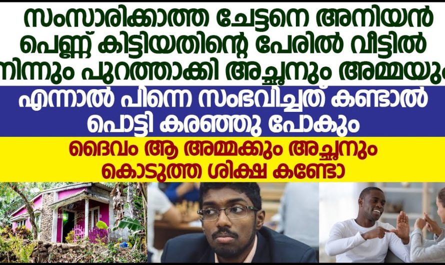 വീട്ടിൽ നിന്നും പുറത്താക്കി അച്ഛനും അമ്മയും സംസാരിക്കാത്ത ചേട്ടനെ, പൊട്ടൻ എന്നുവരെ വിളിച്ചു, എന്നിട്ട് അവസാനകാലത്ത് അവർക്ക് ആരാണ് കൂട്ടുണ്ടായിരുന്നത് എന്ന് അറിയാമോ