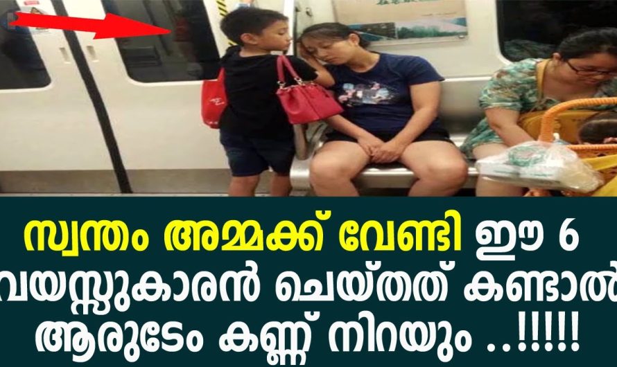 ഈ 6 വയസ്സുകാരൻ സ്വന്തം അമ്മക്ക് വേണ്ടി ചെയ്തത് കണ്ടാൽ, കണ്ണ് നിറയും ആരുടേം