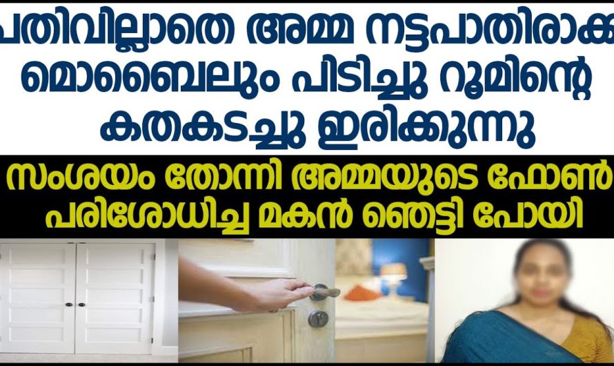 സംശയം തോന്നി അമ്മയുടെ മൊബൈൽ ഫോൺ പരിശോധിച്ച ആ മകൻ ഞെട്ടിപ്പോയി