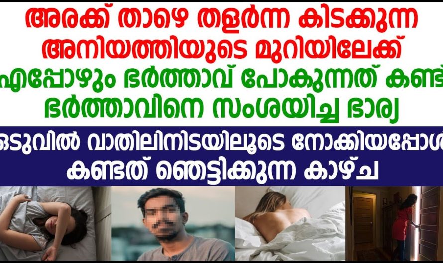 എന്താണ് അവളുടെ അടുത്തേക്ക് പോകാൻ ഒരു ഇളക്കം, എന്റെ അനിയത്തിയാണ് മറക്കേണ്ട അവളുടെ കാര്യം ഞാൻ നോക്കിക്കോളാം  ഭാര്യ പറയുന്നത് കേട്ടോ