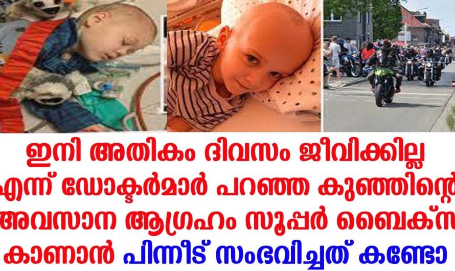 6 വയസുകാരൻ്റെ അവസാന ആഗ്രഹം ഈ വീഡിയോ കാണുമ്പോൾ മനസിലാകും, മനുഷ്യത്വം എന്താണെന്നു