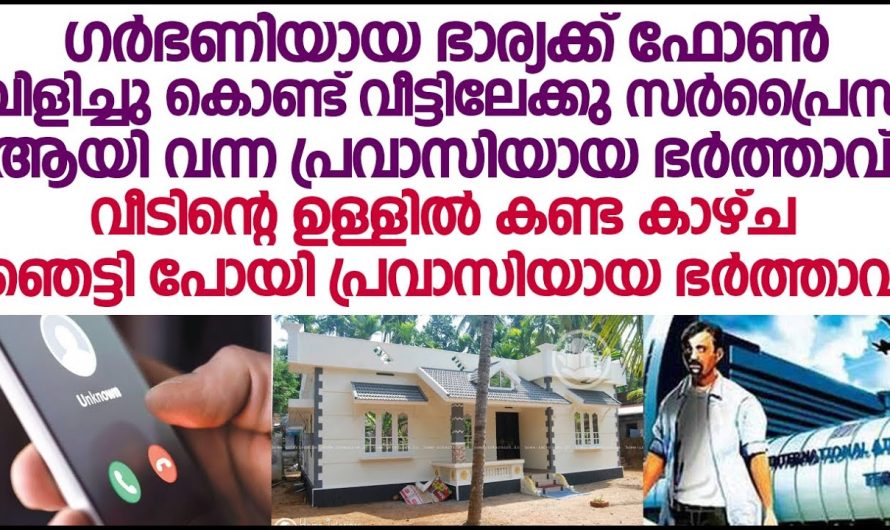 ഗർഭണിയായ ഭാര്യക്ക് സർപ്രൈസ് ആയി ഫോൺ വിളിച്ചു കൊണ്ട് വന്ന ഭർത്താവ് വീട്ടിൽ എത്തിയപ്പോൾ, അവിടെ കണ്ട കാഴ്ച