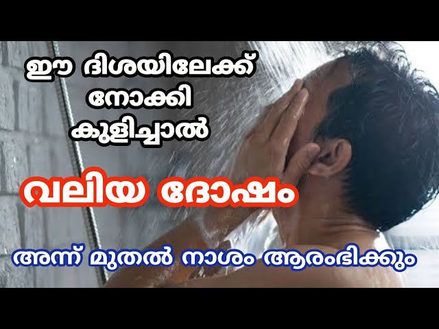 കുടുംബം മുടിയും സ്ത്രീകൾ ഈ ദിശയിലേക്ക് നോക്കി കുളിച്ചാൽ, അറിയാതെ പോലും ഈ കാര്യം ചെയ്യരുത്