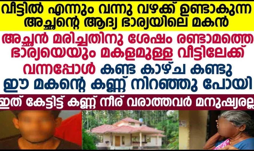 വീട്ടിൽ എന്നും അച്ഛനുമായി വഴക്കുണ്ടാക്കുന്ന മകൻ, അച്ഛൻ മരിച്ച് വർഷങ്ങൾക്കുശേഷം മകൻ വന്നപ്പോൾ ആ കാഴ്ച കണ്ട് കരഞ്ഞുപോയി