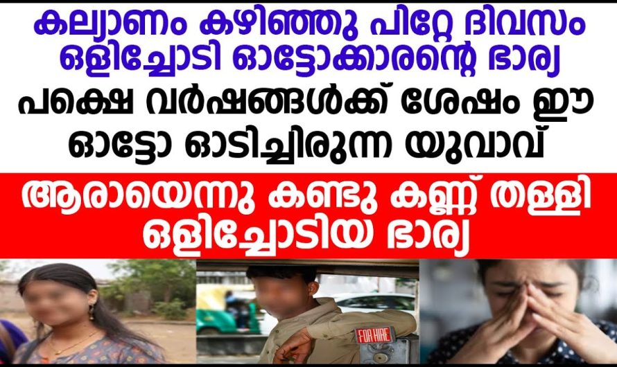 ഭർത്താവിന് പൈസ ഇല്ലാത്തത് കാരണം ഒളിച്ചോടി ഭാര്യ, എന്നാൽ വർഷങ്ങൾക്ക് ശേഷം അവനെ കണ്ടപ്പോൾ അവൾ ഞെട്ടിപ്പോയി