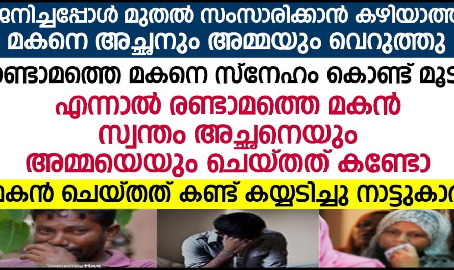 അവസാനം എല്ലാവരും അച്ഛനും അമ്മയും ഉൾപ്പെടെ എഴുതിത്തള്ളിയ ചേട്ടൻ വേണ്ടി വന്നു അവർക്ക് ഒരു സംരക്ഷണം ഒരുക്കാൻ