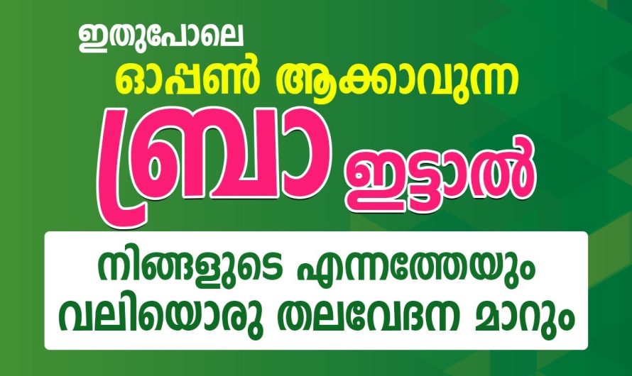 നിങ്ങളുടെ എന്നത്തേയും വലിയൊരു തലവേദന മാറും, ഇതുപോലെ ഓപ്പൺ ആക്കാവുന്ന ബ്രാ ഇട്ടാൽ