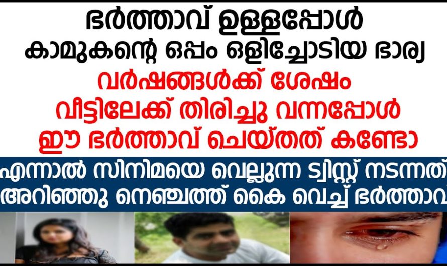 ഈ ഭർത്താവ് ചെയ്തത് കണ്ടോ? കാമുകന്റെ ഒപ്പം ഒളിച്ചോടിയ ഭാര്യ വീട്ടിലേക്ക് തിരിച്ചു വന്നപ്പോൾ