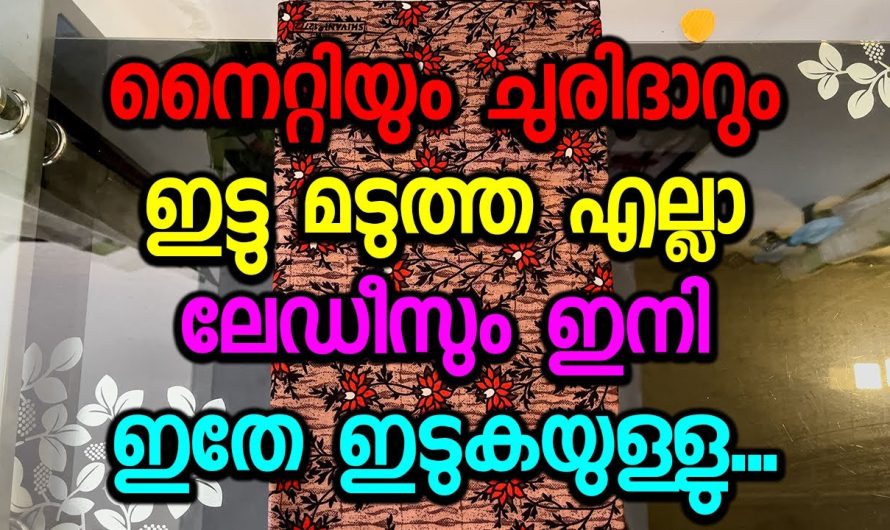 ഇനി ഇതേ ഇടുകയുള്ളു നൈറ്റിയും ചുരിദാറും ഇട്ടു മടുത്ത എല്ലാ ലേഡീസും