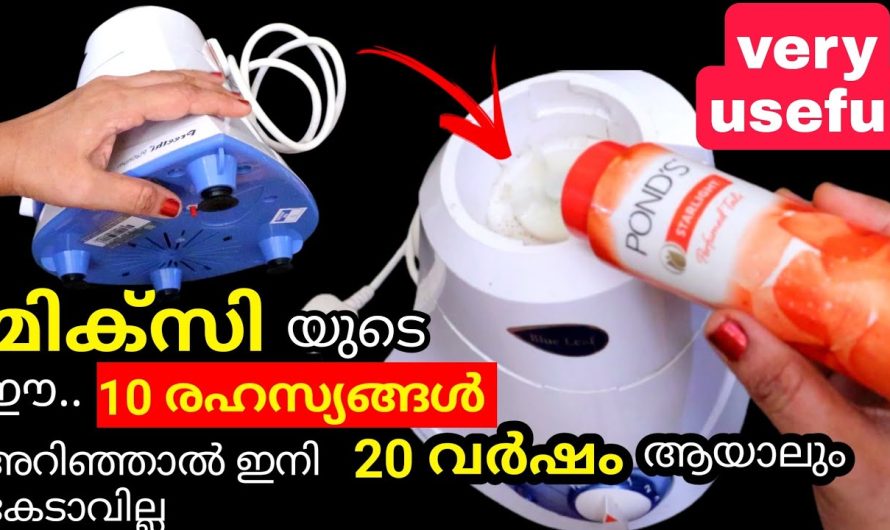 20 വർഷം ഉപയോഗിച്ചാലും ഇനി നിങ്ങളുടെ മിക്സി കേടാവില്ല,ജാർ ലീക്ക് ആവില്ല പൗഡർ ഉണ്ടോ?