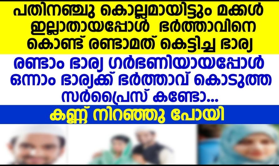 കുട്ടികളില്ലാതായപ്പോൾ ഭർത്താവിനെ വീണ്ടും കെട്ടിച്ച് ഭാര്യ, അവസാനം രണ്ടാമത്തെ ഭാര്യ ഗർഭിണി ആയപ്പോ ഇവളോട് ചെയ്തത് കണ്ടോ