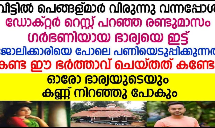 വേലക്കാരിയെ പോലെ ഭാര്യയെ പണിയെടുപ്പിക്കുന്ന വീട്ടുകാരോട് യുവാവ് ചെയ്ത് പ്രതികാരം കണ്ടു