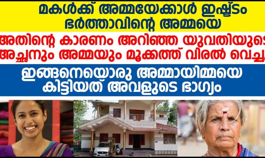 അവളുടെ ഭാഗ്യം ഇങ്ങനെയൊരു അമ്മായിമ്മയെ കിട്ടിയത് എന്ന് നാട്ടുകാർ