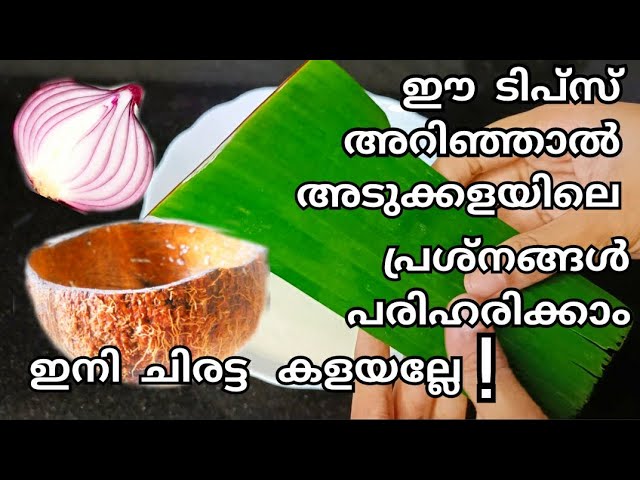 അടുക്കളയിലെ പ്രശ്നങ്ങൾക്ക് പരിഹാരം ഇനി ടെൻഷൻ വേണ്ട,