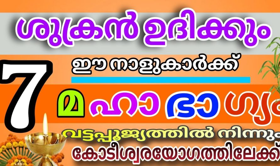 ഭാഗ്യം കടാക്ഷിക്കുന്ന നക്ഷത്രം ഇന്നുമുതൽ, കോടീശ്വരരാകും രാജയോഗം