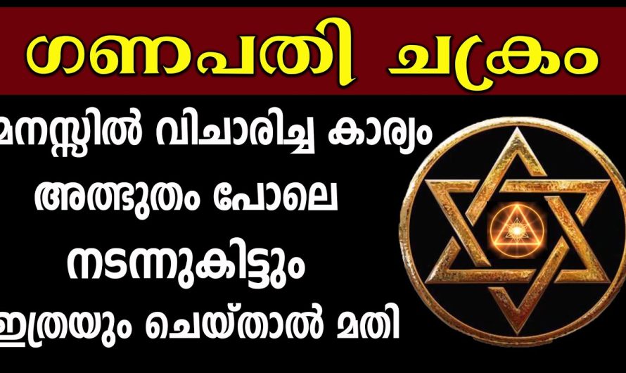 ഇത്രയും ചെയ്‌താൽ മതി, മനസ്സിൽ വിചാരിച്ച കാര്യം അത്ഭുതം പോലെ നടന്നുകിട്ടും