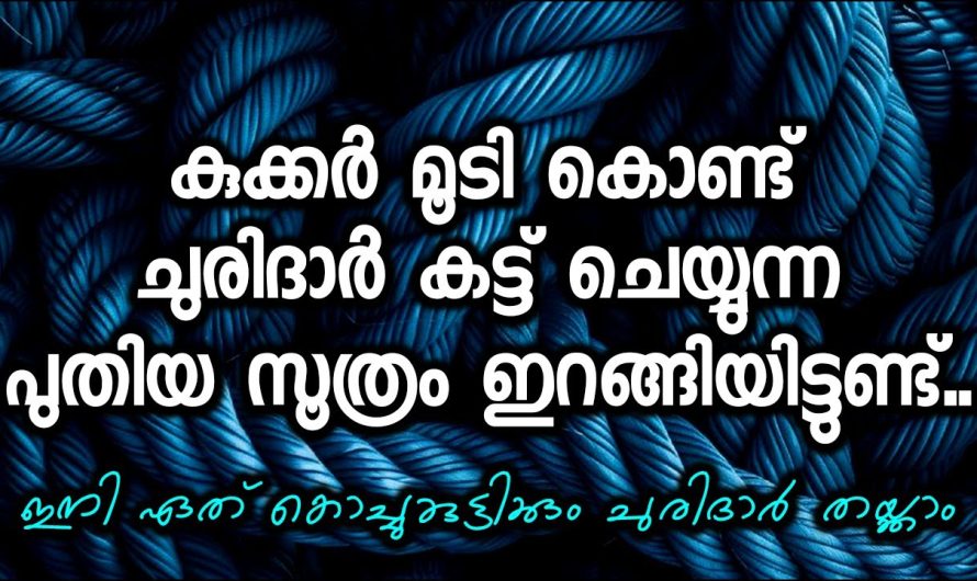 ചുരിദാർ കട്ട് ചെയ്യുന്ന പുതിയ സൂത്രം ഇറങ്ങിയിട്ടുണ്ട് കണ്ടാലോ? കുക്കർ മൂടി കൊണ്ട്