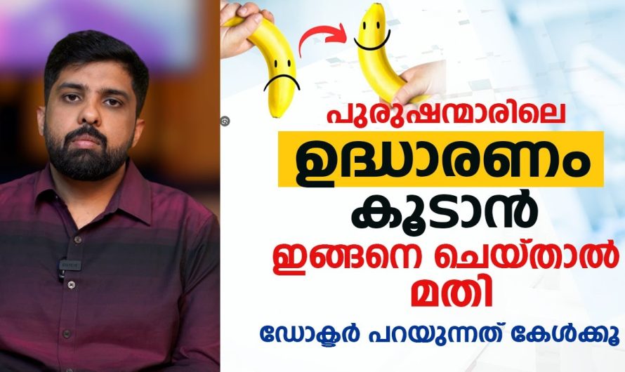 ഇങ്ങനെ ചെയ്താൽ മതി, പുരുഷന്മാരിലെ ഉ..ദ്ധാ.രണം കൂടാൻ