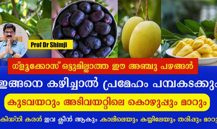 ഇങ്ങനെ കഴിച്ചാൽ ഉണ്ടാകുന്ന അത്ഭുതഗുണങ്ങൾ, ഗ്ളൂക്കോസ് ഒട്ടുമില്ലാത്ത ഈ അഞ്ചു പഴങ്ങൾ